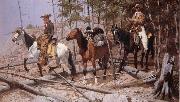 Frederic Remington Prospecting for Cattle Range china oil painting artist
